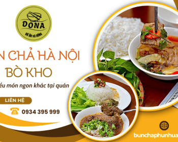 DoNa Quán - Nơi trải nghiệm nhiều món ăn ngon tròn vị tại Phú Nhuận